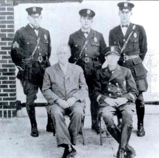 Historic Photo of officers